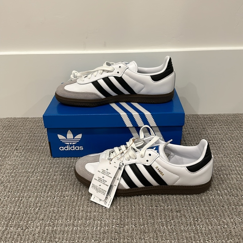 NWT Adidas Originals Samba OG Shoes M 5.5 / W 6.5 - Picture 6 of 8
